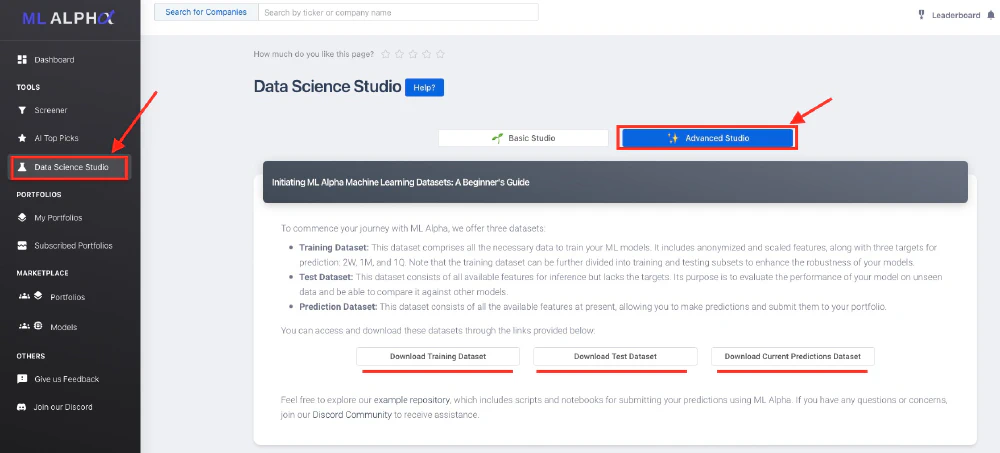 Advanced Datasets